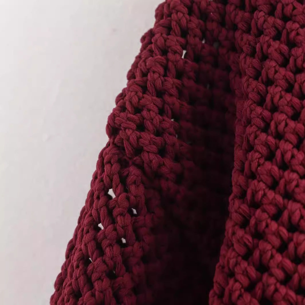 Damen Strickjacke Strukturiertes Gewebe Metallknöpfe Eveloria