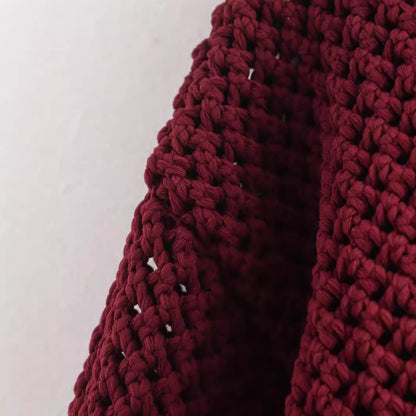 Damen Strickjacke Strukturiertes Gewebe Metallknöpfe Eveloria