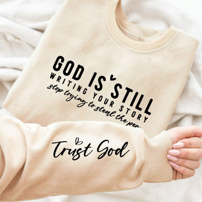 Damen Sweatshirt Weiches Material Inspirierender Schriftzug Eveloria