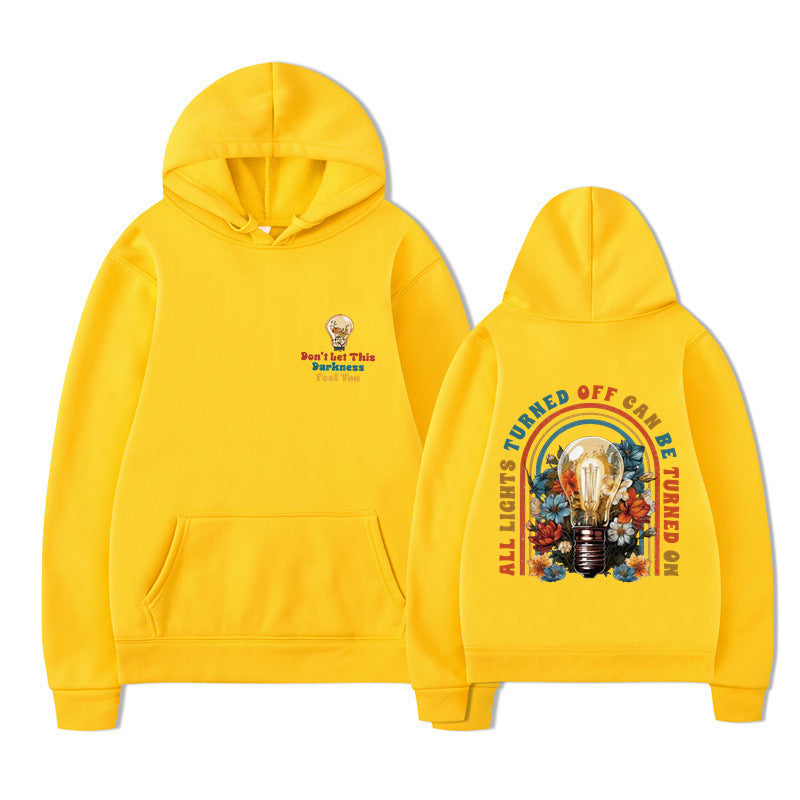 Damen Kapuzenpullover Bunt Entspannte Passform