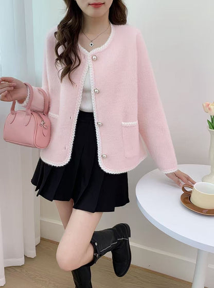 Damen Strickjacke mit Knöpfen und Taschen Eveloria