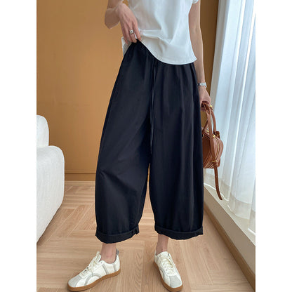 Damen Ärmelloses Oberteil V-Ausschnitt Leichtes Culottes Set