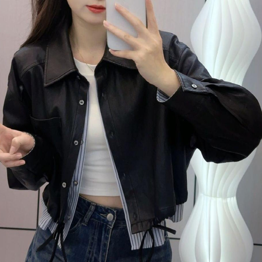 Damen Kurzjacke Eveloria Lässig Modisch