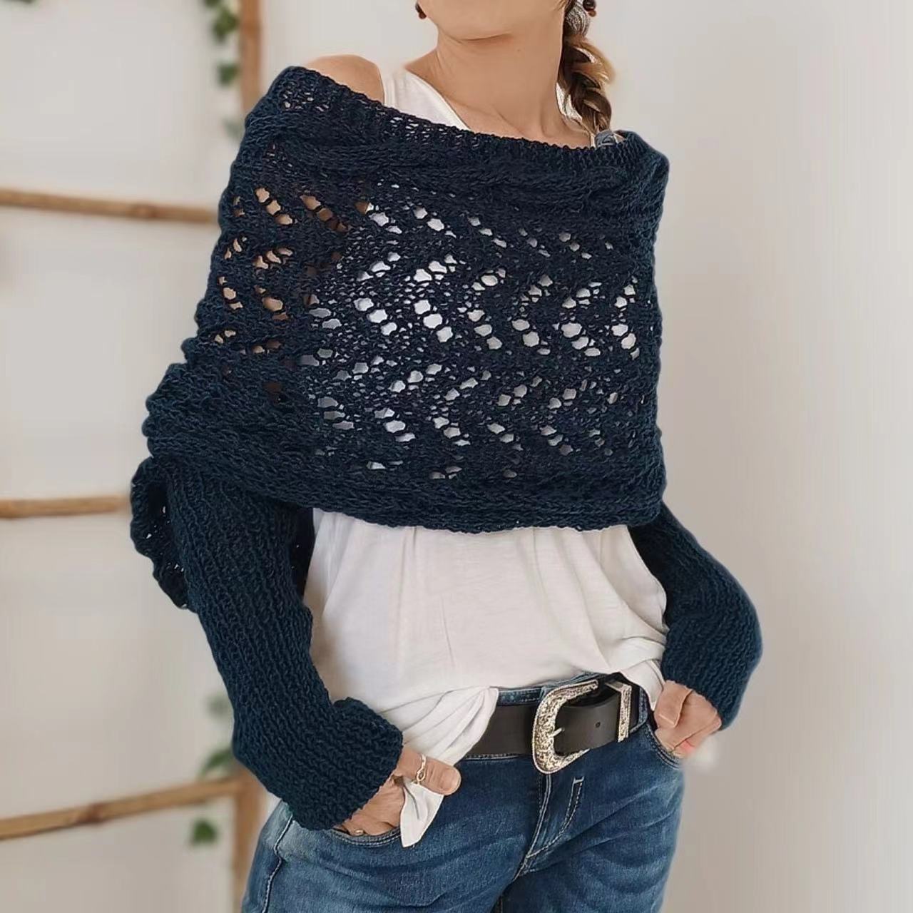 Eveloria Damen Strickschal Bequem