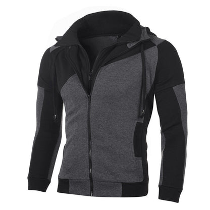 Damen Sportkapuzenjacke Hochkragen Reißverschlusstaschen