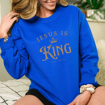 Damen Sweatshirt Locker Passform Inspirierender Schriftzug Grau - Eveloria
