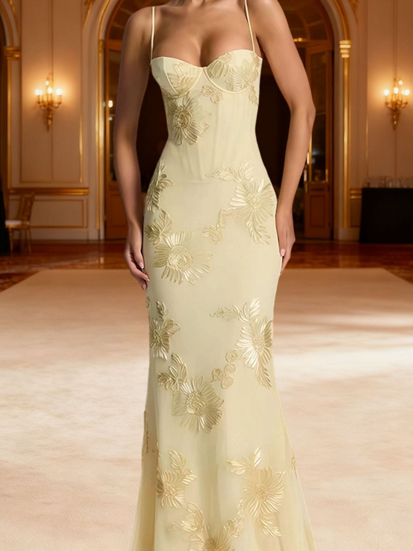 Eveloria Damen Abendkleid