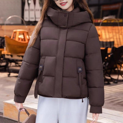 Damen Steppjacke Hochkragen Praktische Taschen Eveloria