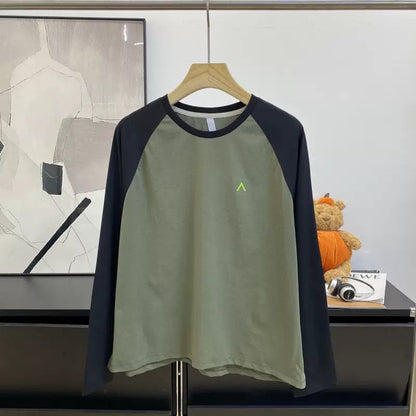 Damen Langarm T-Shirt Eveloria Baumwolle Weiß