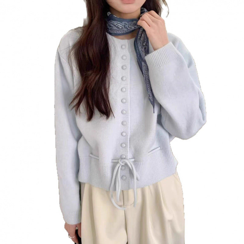 Damen Strickjacke mit Knöpfen Eveloria Lässig
