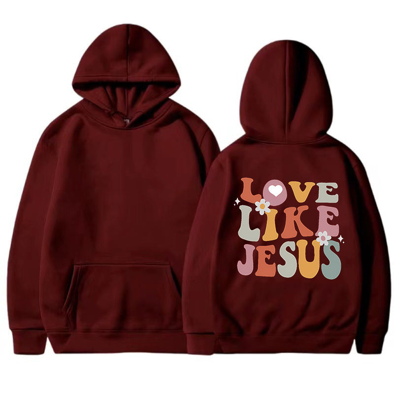 Damen Hoodie Mit Aufdruck Bequem