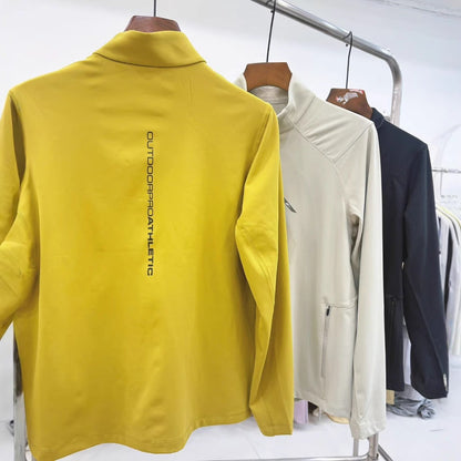 Damen Funktionsjacke Hochkragen Reißverschluss Eveloria
