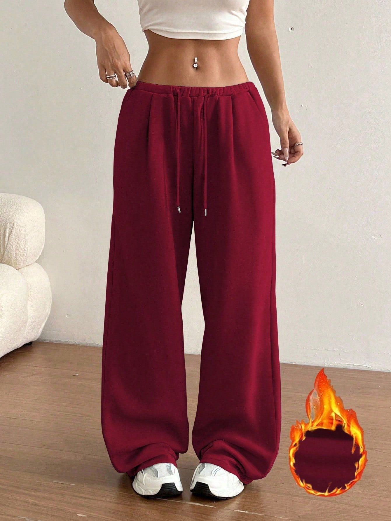 Damen Sweathose Bequem Lässiger Schnitt Eveloria