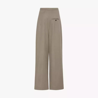 Damen Hochbundhose Klassische Falten Eveloria