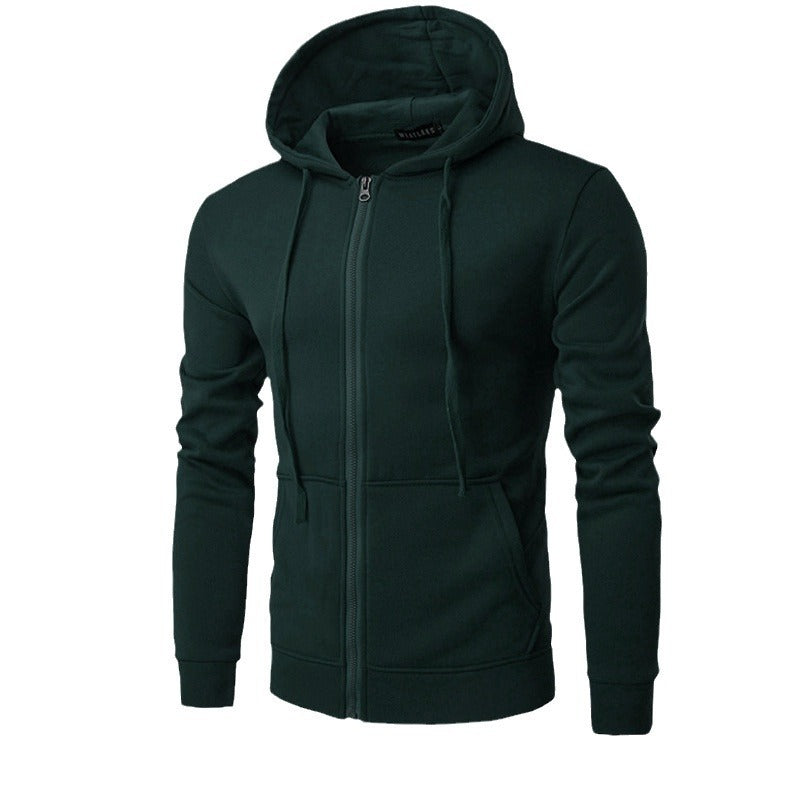 Damen Kapuzensweatjacke Fleece-Innenfutter Bequemer Schnitt