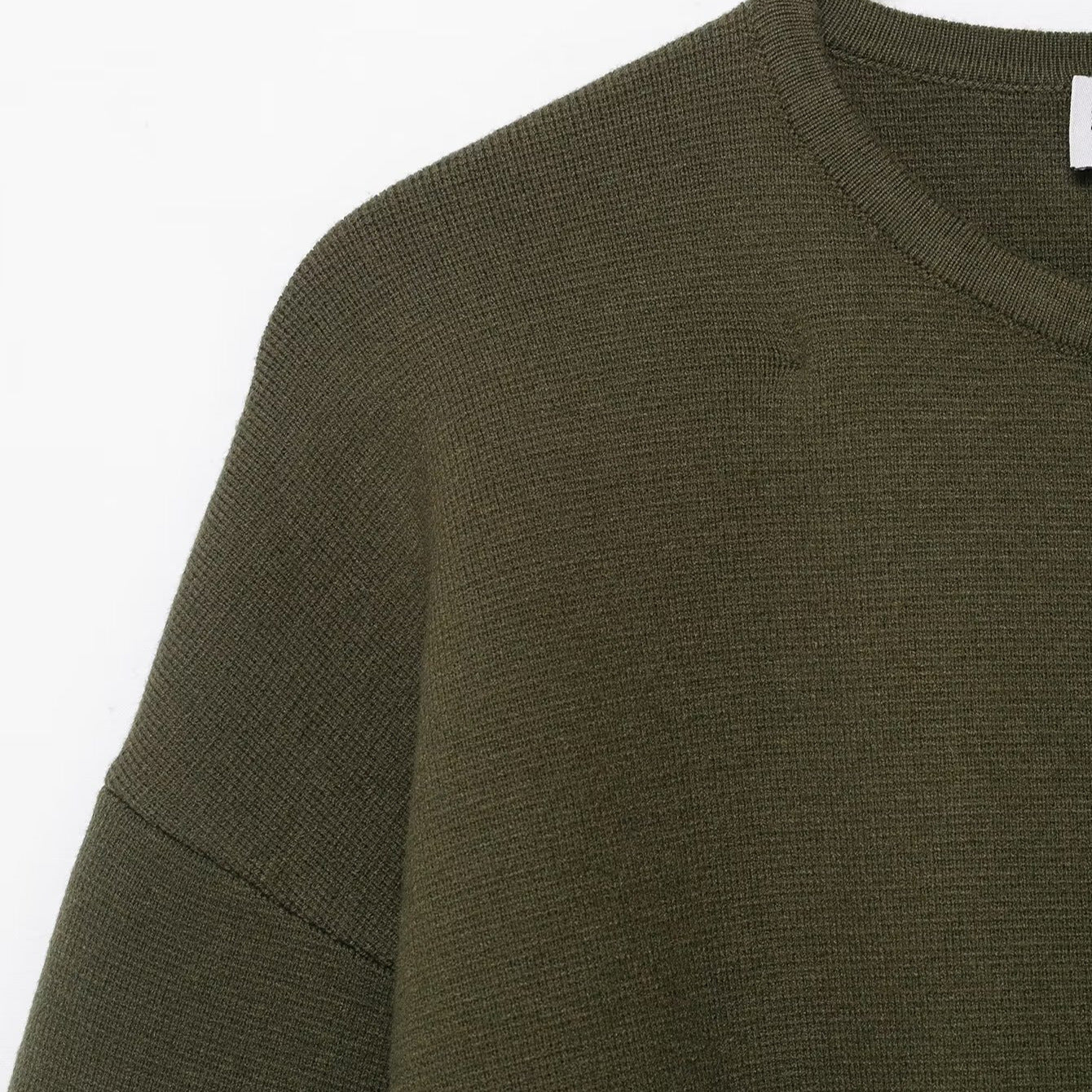 Damen Strickjacke mit Taillengürtel und Knöpfen Beige