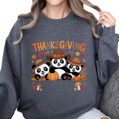 Damen Sweatshirt lustiges Tierdesign Herbstmotiv Eveloria