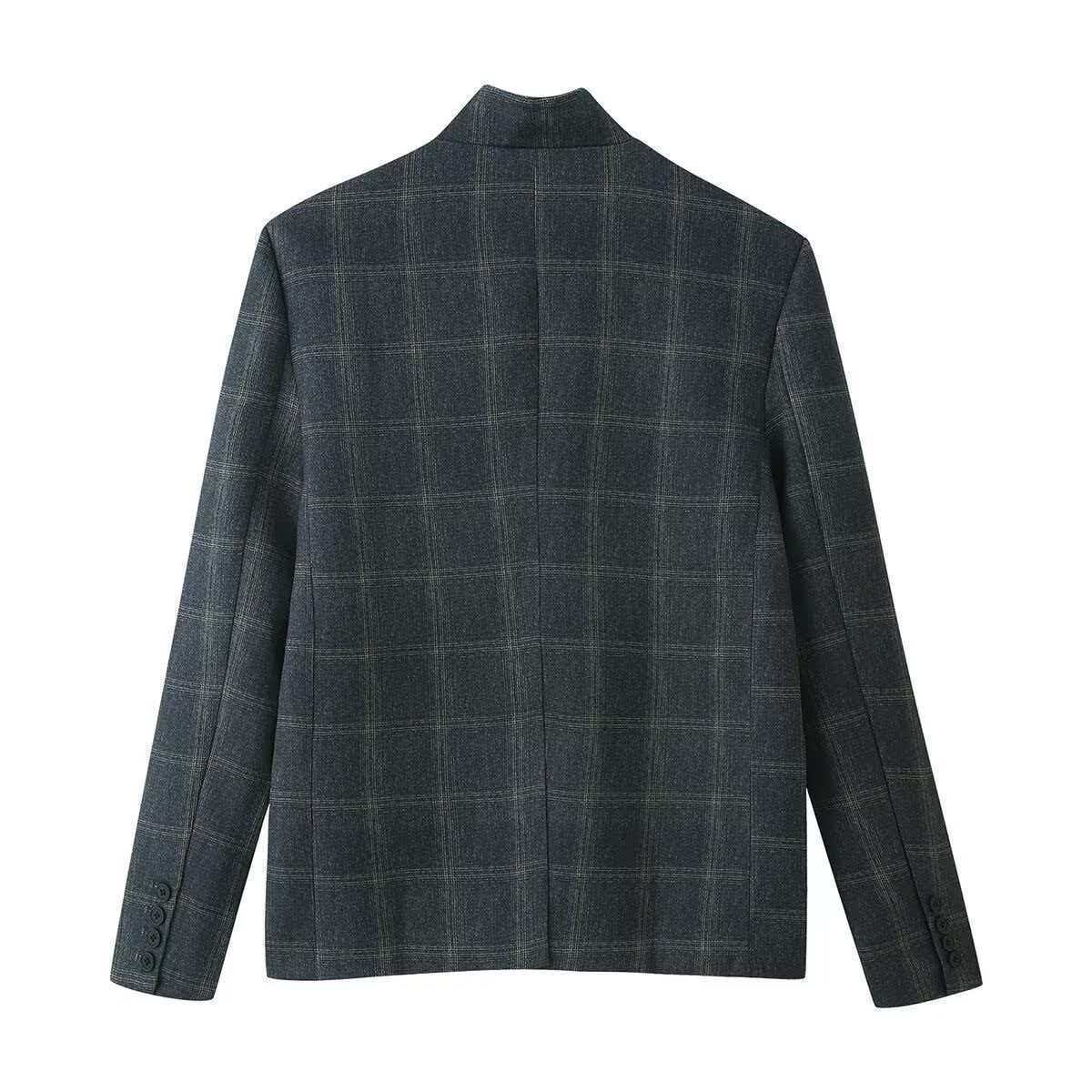 Damen Blazerjacke Kariert Eveloria