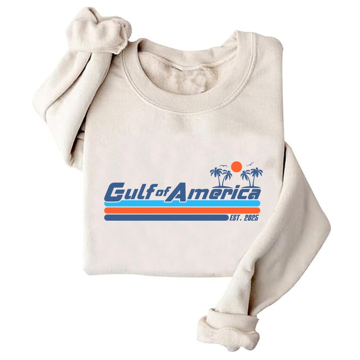 Damen Sweatshirt Rundhals Hochwertiges Logo-Design Eveloria