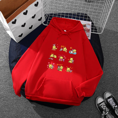 Damen Hoodie Pikachu Motiv Eveloria