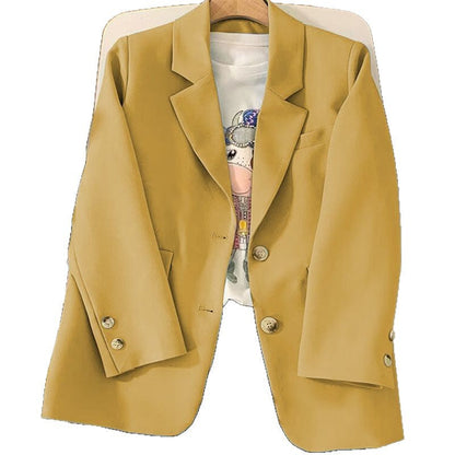 Damen Blazer Doppelter Knopfleiste Eveloria