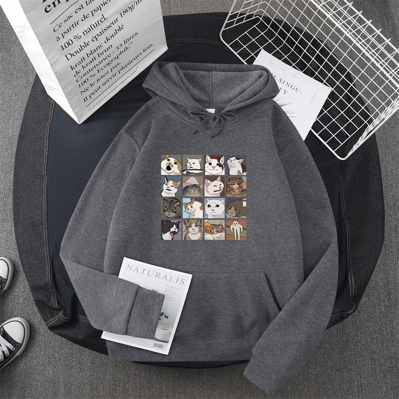 Damen Sweatshirt Tier-Motiv Eveloria