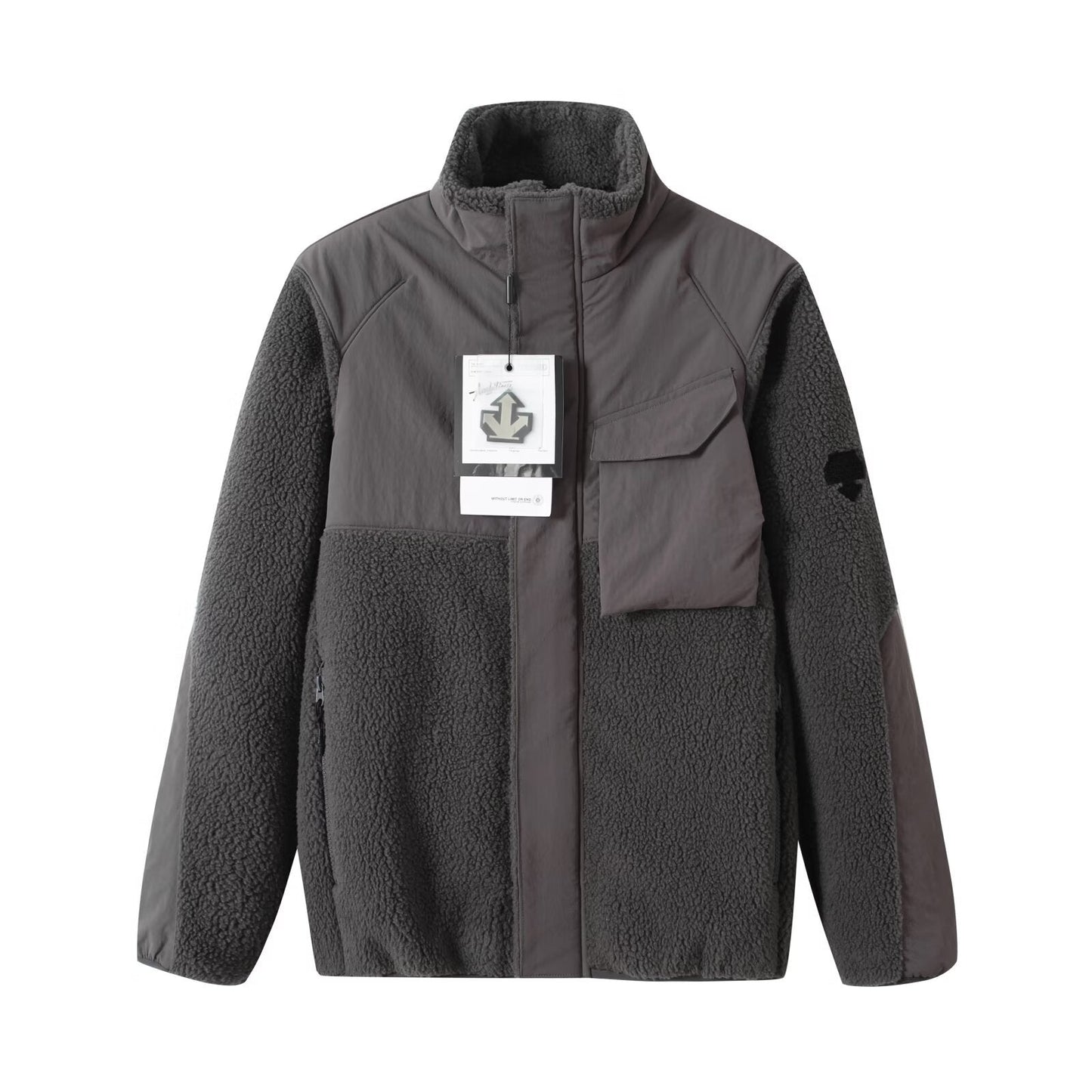 Damen Funktionsjacke Hochschließend Praktische Taschen Eveloria