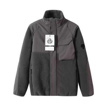 Damen Funktionsjacke Hochschließend Praktische Taschen Eveloria