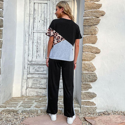 Damen Sportlicher Jumpsuit Kunterbunt Lässig Eveloria