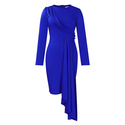 Damen Abendkleid Drapiert Eveloria