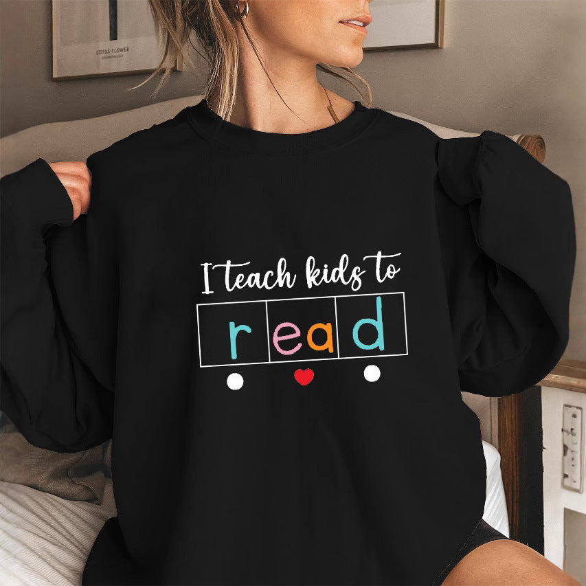 Damen Sweatshirt kreatives Lehrmotiv Eveloria