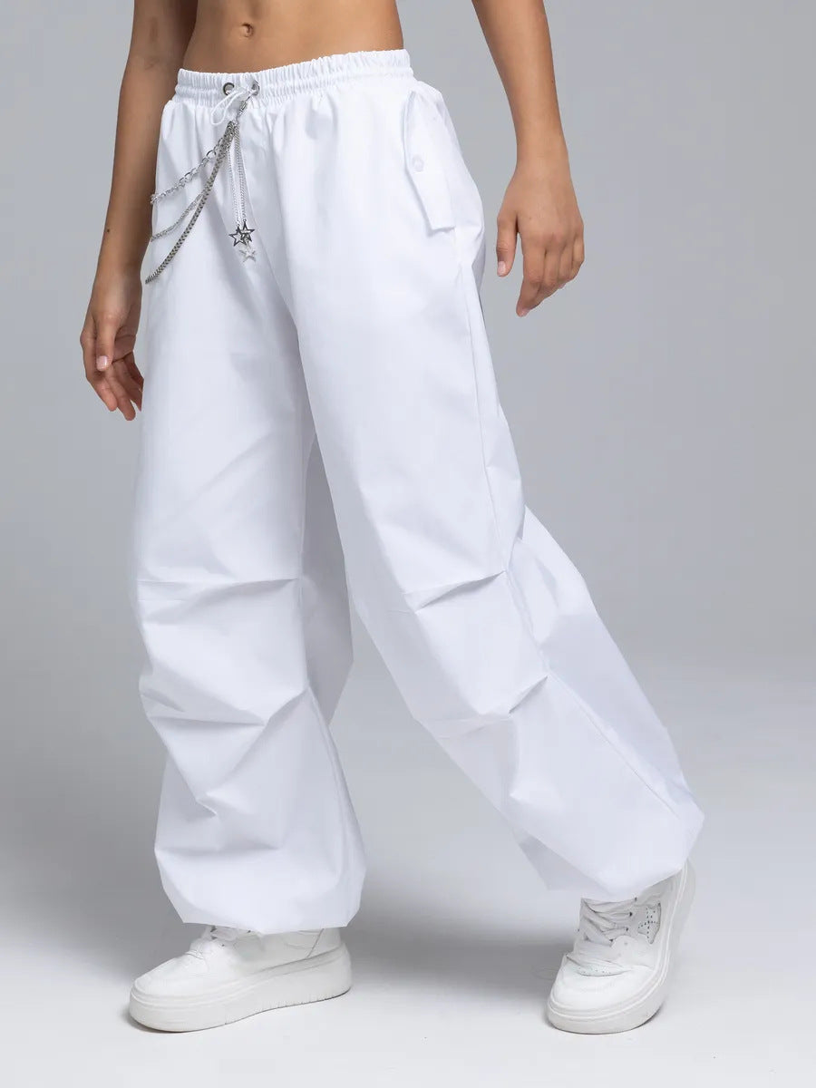 Damen Weite Hose Bequem Eveloria