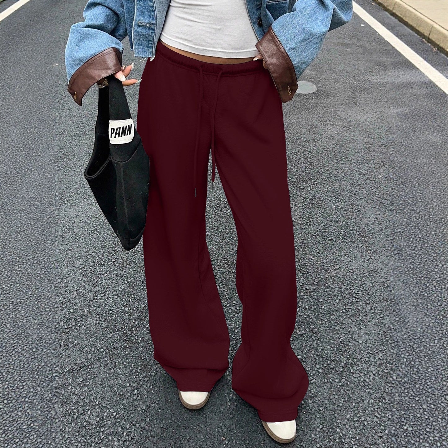 Damen Sweatpants Bequem Weites Modell
