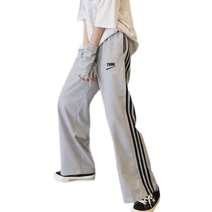 Damen Sportliche Freizeithose mit Streifen Eveloria