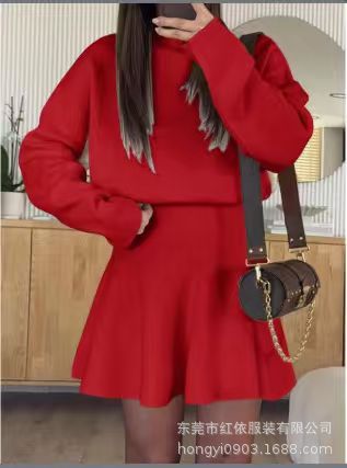 Damen Sweatshirt-Kleid mit langen Ärmeln Eveloria