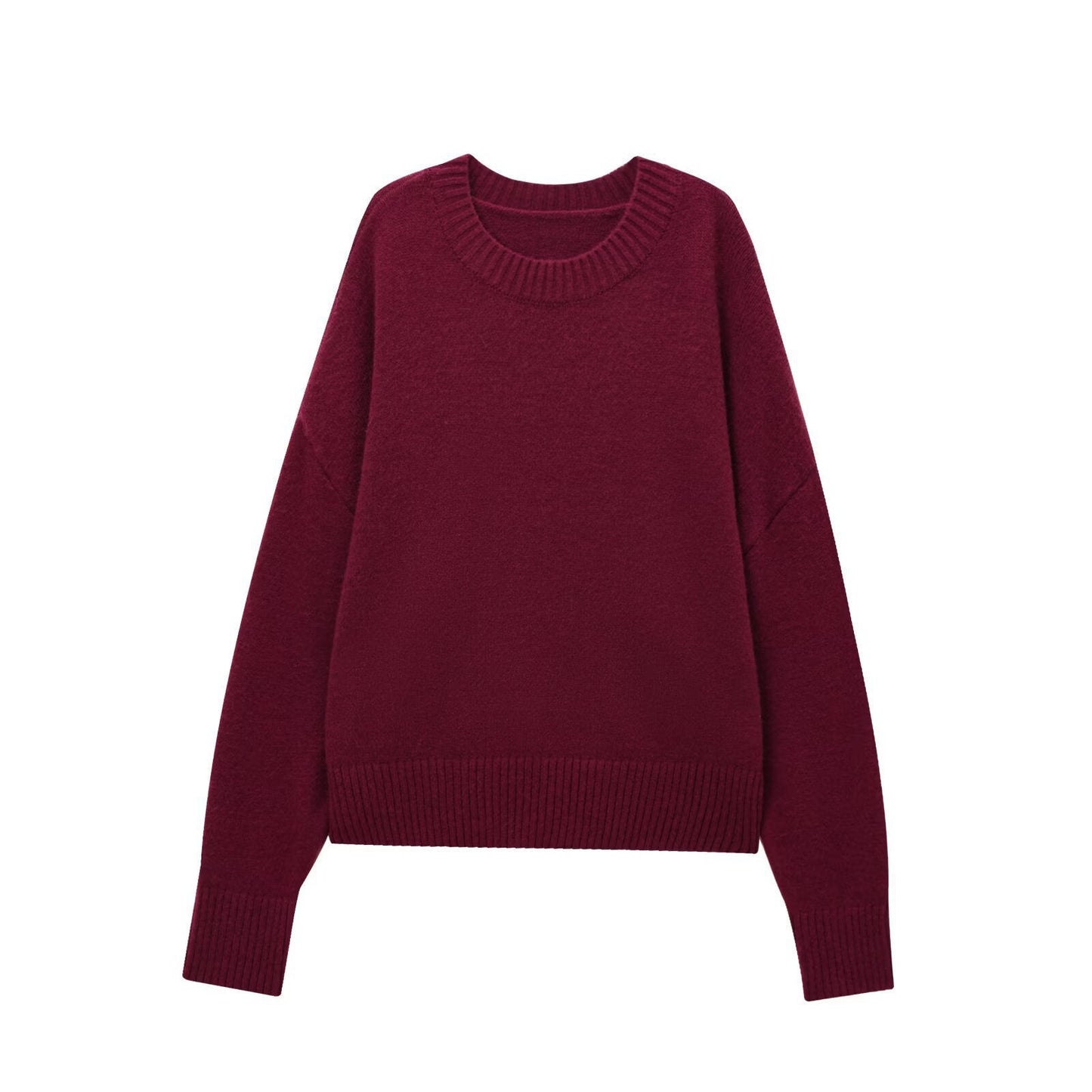 Damen Strickpullover Merinowolle Eveloria