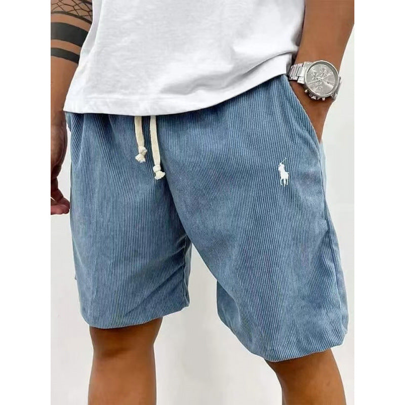 Herren Freizeithose Baumwoll-Mix Gummizug