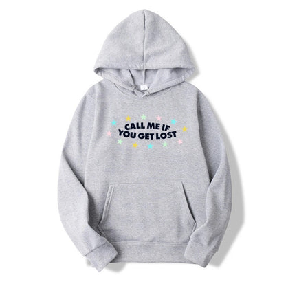 Damen Kapuzenpullover Kreativer Aufdruck Lässige Passform