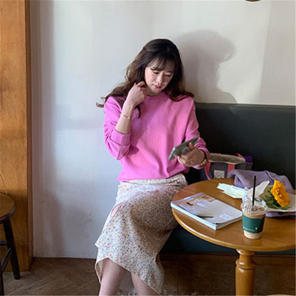 Damen Pullover Hochärmelig aus Eveloria