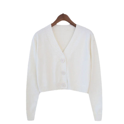 Damen Crop-Pullover Weich Strukturiertes Design Grau Eveloria