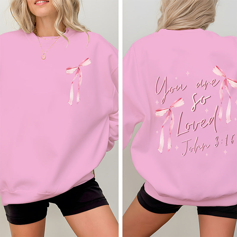 Damen Sweatshirt Einzigartiger Aufdruck Verspielt Grau Eveloria