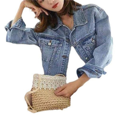 Damen Denimjacke mit Stickerei Eveloria
