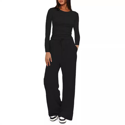 Damen Lounge-Set Langarm Eveloria