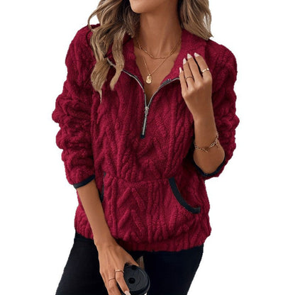 Damen Fleecepullover Eveloria Weich