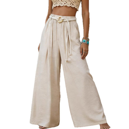 Damen Stoffhosen Weite Bein Eveloria