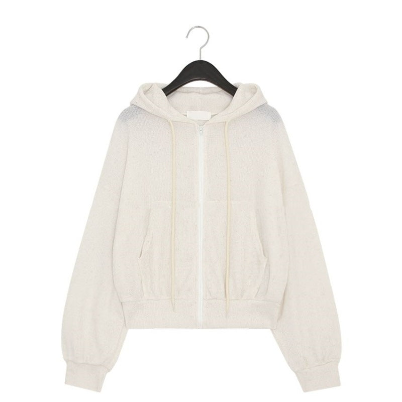 Damen Sportjacke Kurz Reißverschluss Eveloria
