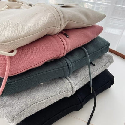 Damen Kapuzenjacke Sportlich Lässig Eveloria