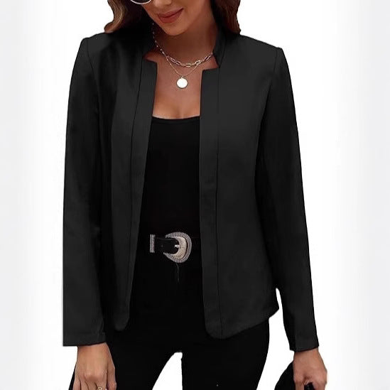 Damen Blazer Moderner Schnitt Dezente Knöpfe