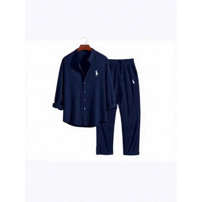Damen Schlafanzug Set mit Hemd und Hosen Eveloria