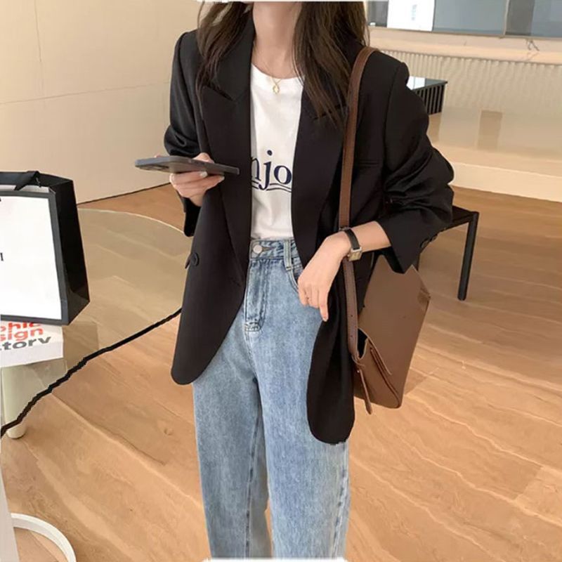 Damen Oversize Blazer Strukturiert Eveloria